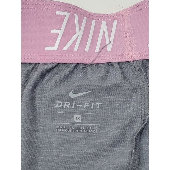 Nike Dri-Fit Running Athletic Workout Shorts Gray Size 1X - Picture 5 of 5